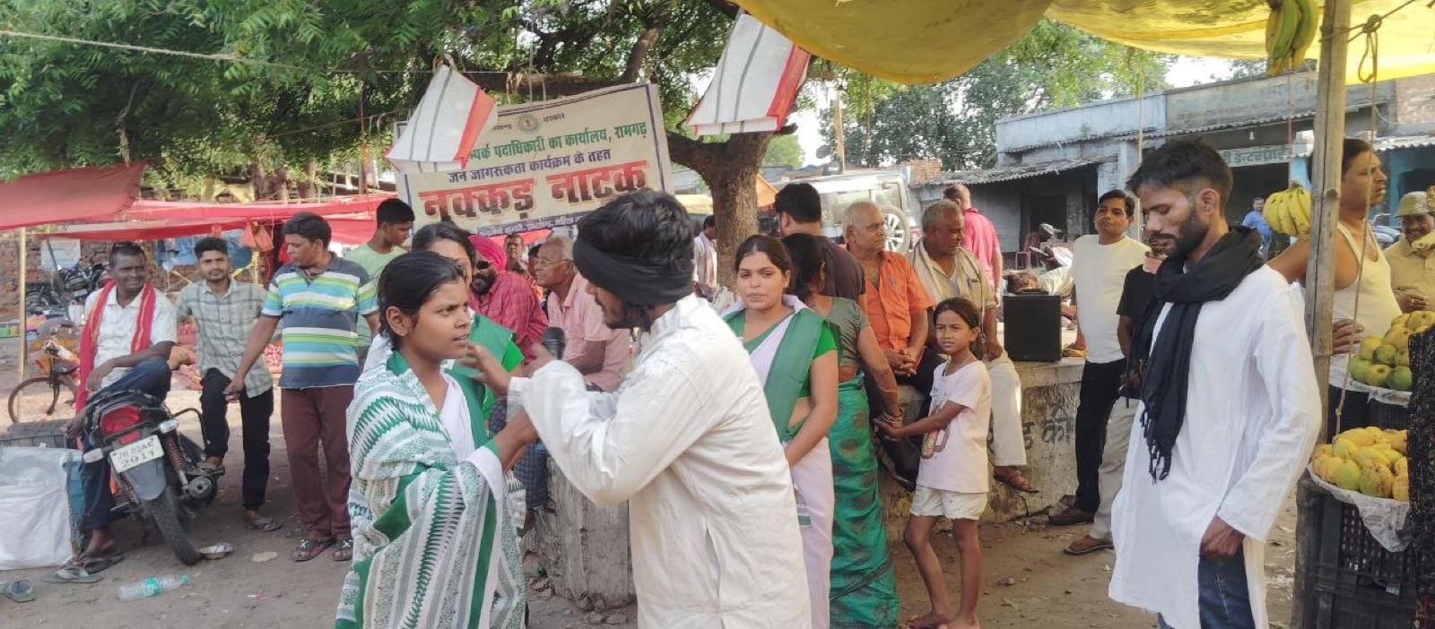 Nukkad Natak on Nasha Mukti (De-addiction) in Patratu Block photo 3