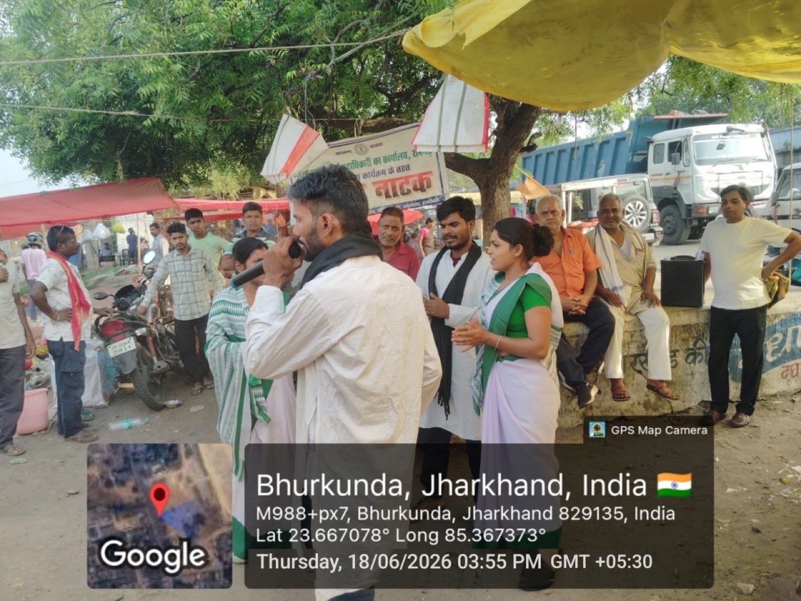 Nukkad Natak on Nasha Mukti (De-addiction) in Patratu Block photo 5